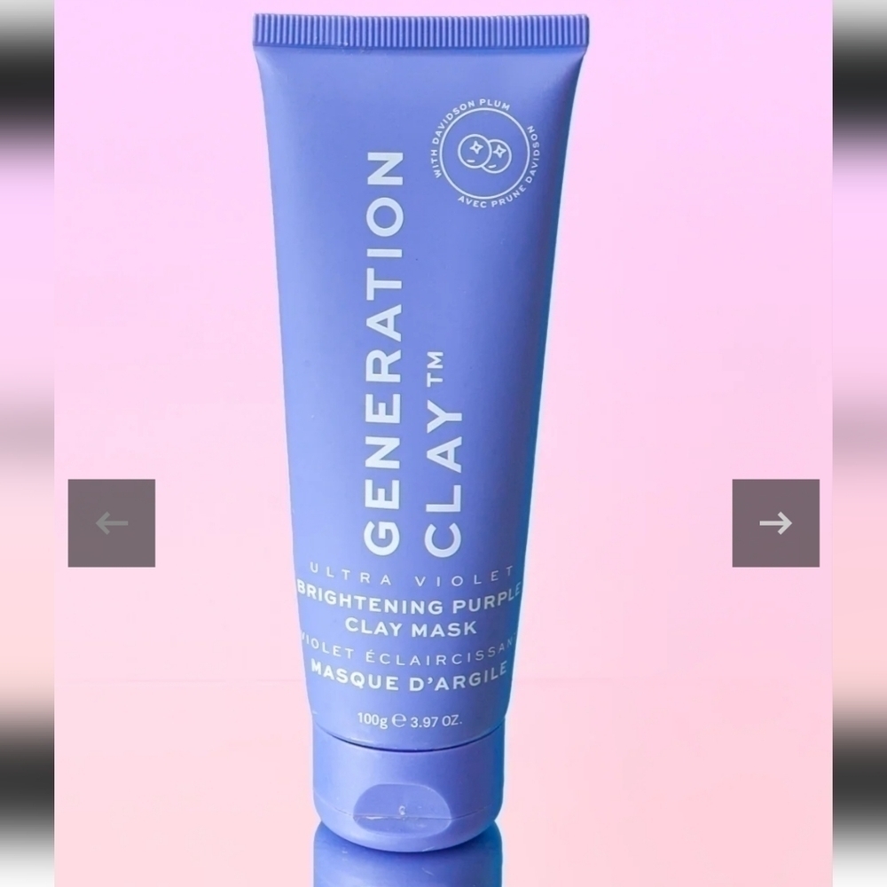 Generation Clay Ultra Violet Brightening Purple Clay Mask NEW